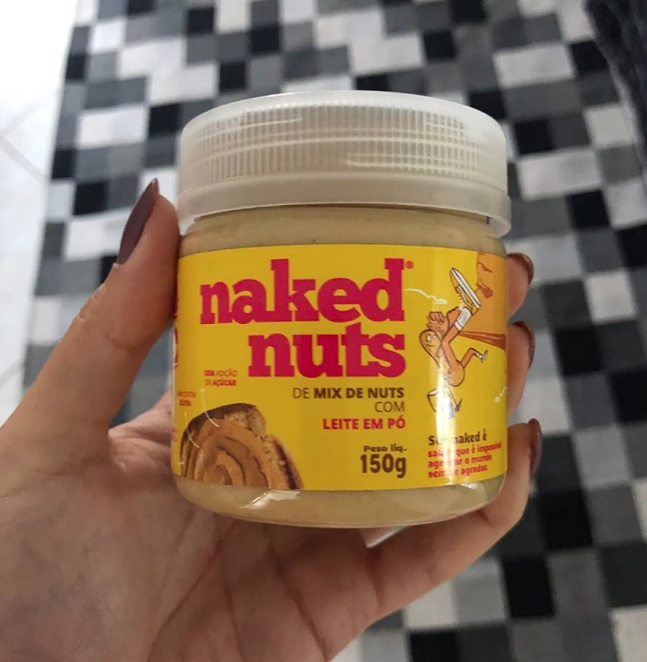 Pasta de Mix de Nuts sabor Leite em Pó 150g, Naked Nuts