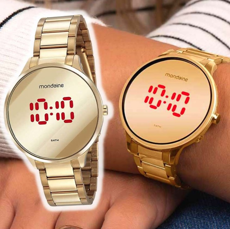 Relógio Digital, Mondaine, Feminino