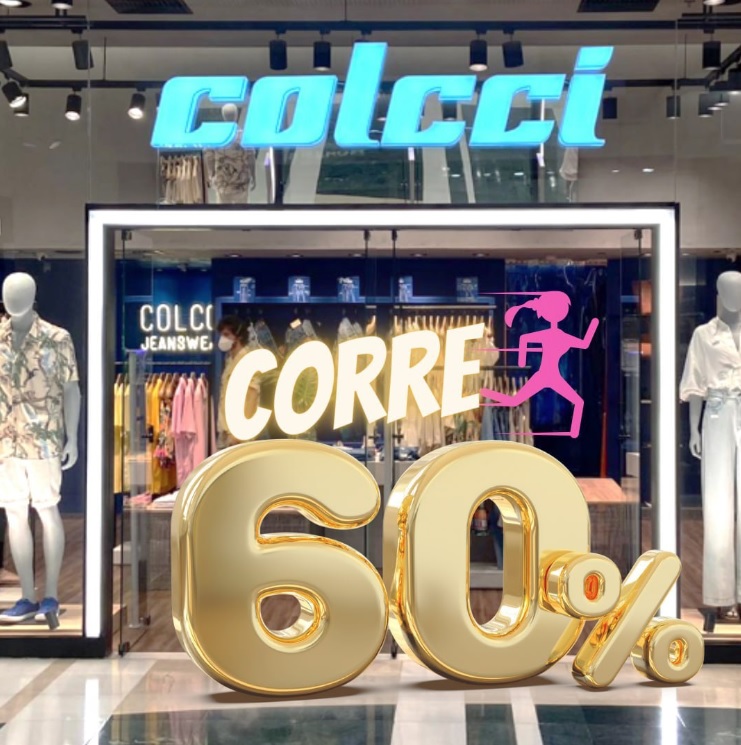 Roupas Colcci com cupom de 60% OFF