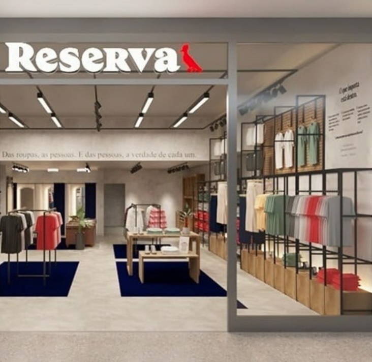 Roupas masculinas da Reserva e Oficina