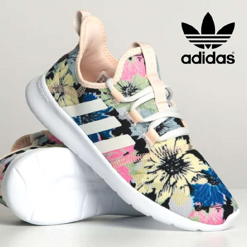 Tênis Adidas Cloudfoam Pure Floral 2.0 Feminino