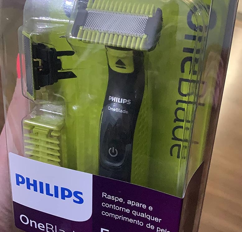 Aparador e raspador para Rosto e Corpo Philips OneBlade QP2620/10, Bivolt