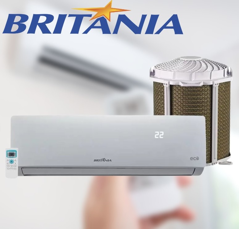 Ar Condicionado Split Hi Wall Britânia BTU h Frio BAC TFM Volts WT Promoções