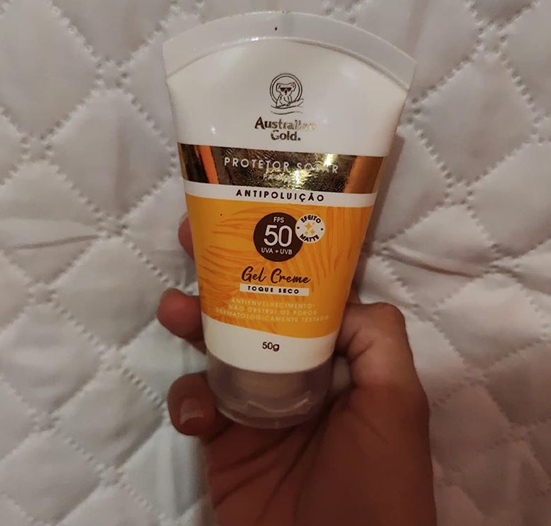Australian Gold Protetor Solar Facial Gel Creme Fps 50 50Gr, Australian Gold