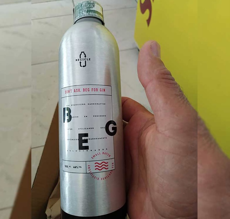 BEG Brazilian Boutique Dry Gin – REFIL
