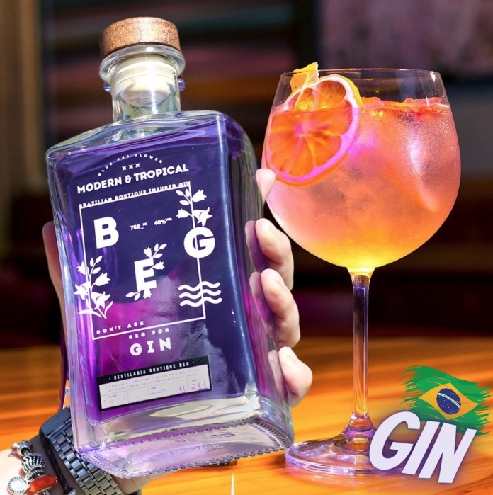 BEG Modern & Tropical Gin 750ml