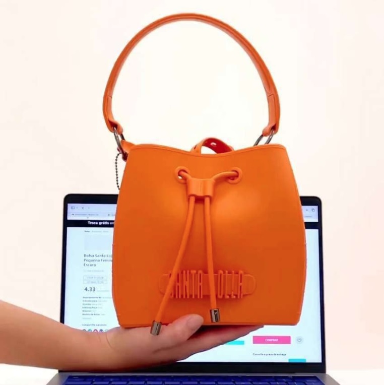 Bolsa Santa Lolla Bucket Pequena Feminina