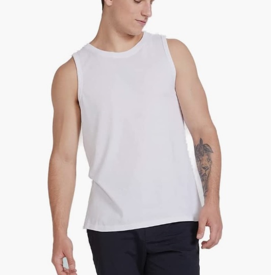 Camiseta regata regular World, Hering, Masculino