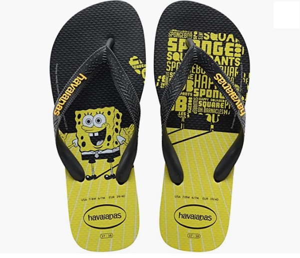Chinelo SANDALIAS HAVAIANAS TOP SPONGEBOB, Havaianas, criança-unissex