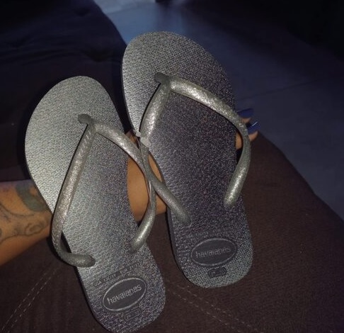 Chinelo Slim Gloss, Havaianas, Meninas