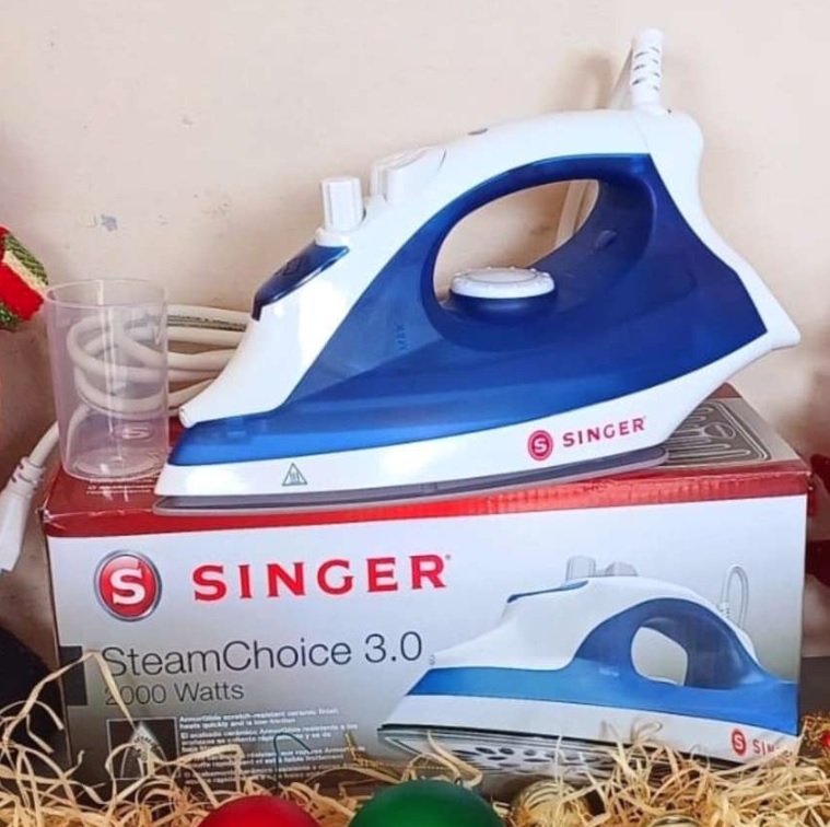Ferro de Passar a Vapor Singer, Steamchoice 3.0, 1200W, 127V, Azul