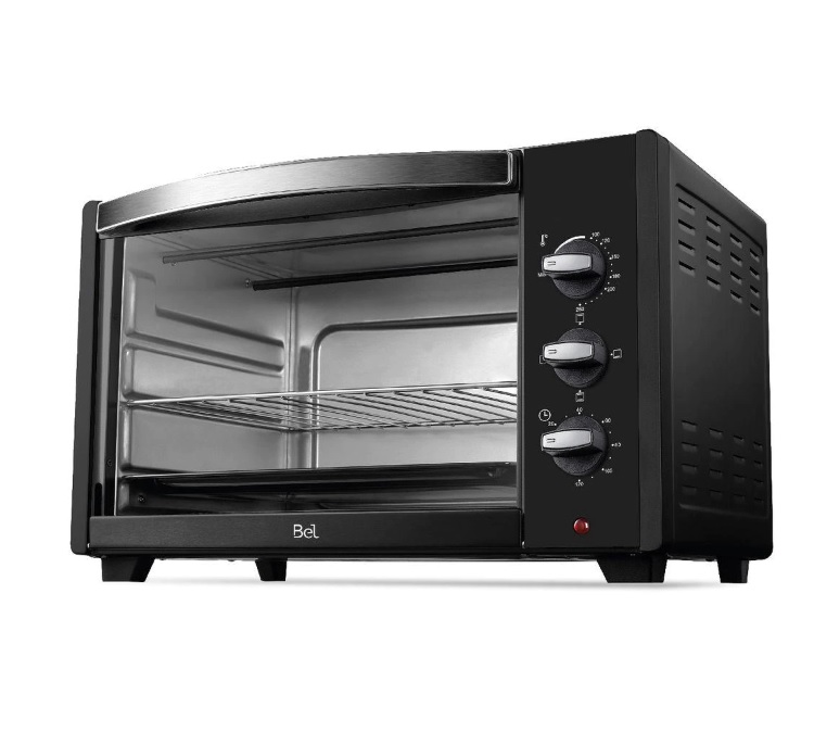 Forno Elétrico 38L 1600W com Função Timer Preto – BEL38D 127V