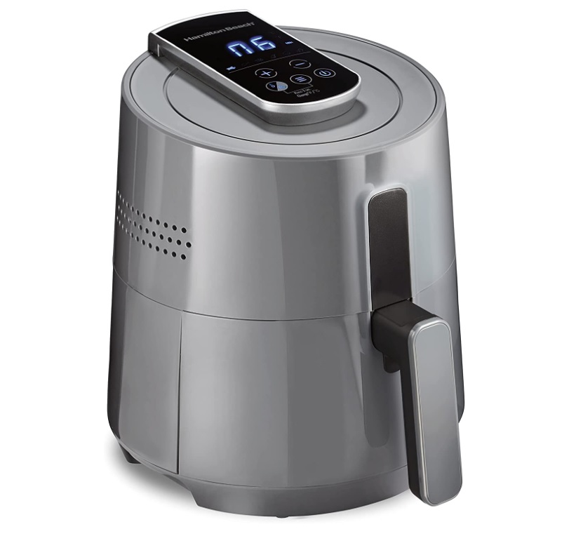 Fritadeira Sem Óleo AIR FRYER DIGITAL Hamilton Beach 3.5L 220v Cinza, 1400W – 35051