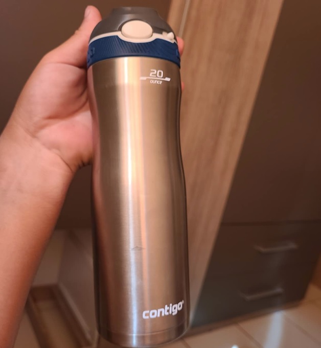 Garrafa Térmica Inox Autospout Ashland Chill com Bico Retrátil, Contigo