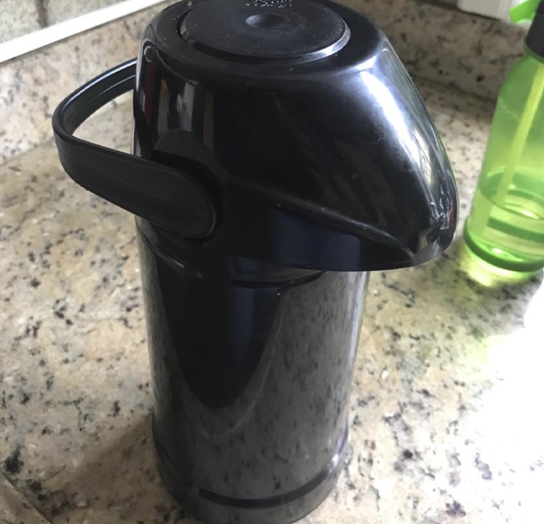 Garrafa Térmica GLT Pressão 500ml Preto Invicta