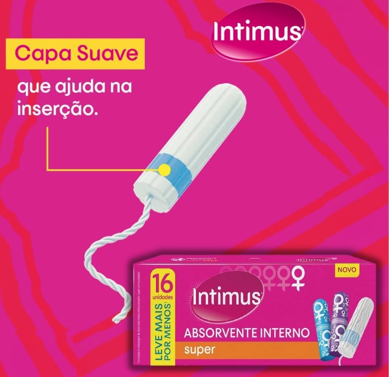 Intimus Absorvente Interno Super, 16 Unidades