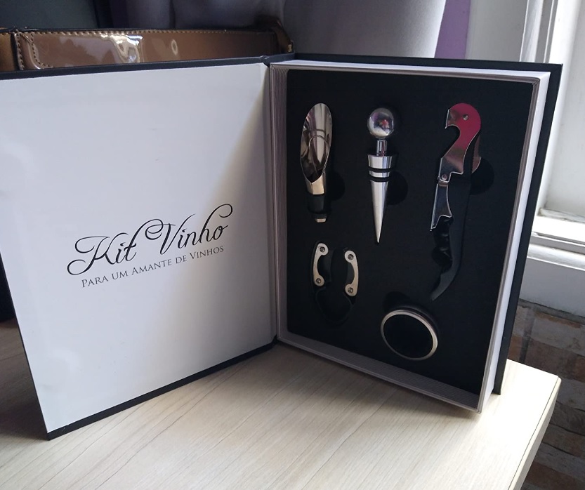 Kit Para V1nh0 Livro Preto 5 peças