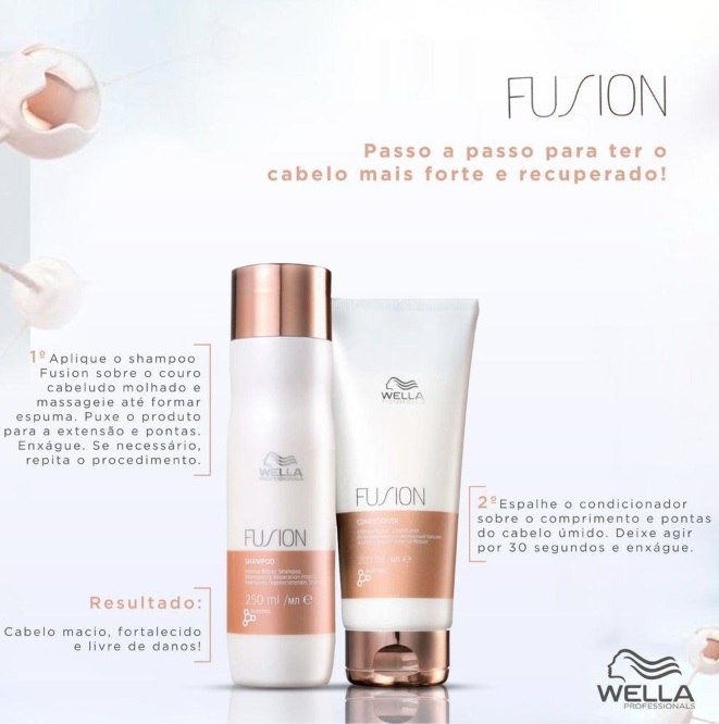 Kit Wella Professionals Fusion Duo (2 Produtos)
