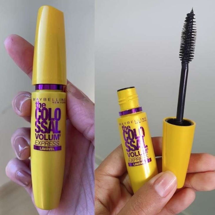 Máscara de Cílios the Colossal Lavável, Maybelline, Preto