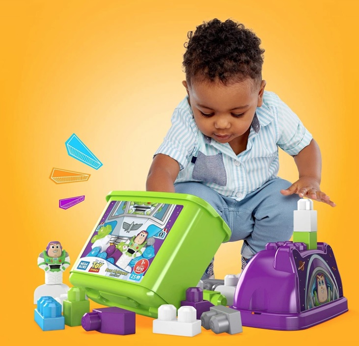 Mega Bloks Jogo de construção Balde De Blocos Buzz Lightyear