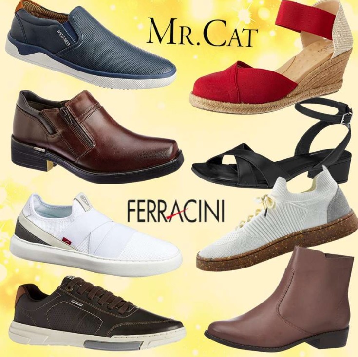 Ofertas em Ferracini & Mr. Cat com até 60% OFF