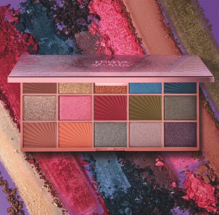Palette de Sombras Crystal Niina Secrets Edição Limitada 16,5g