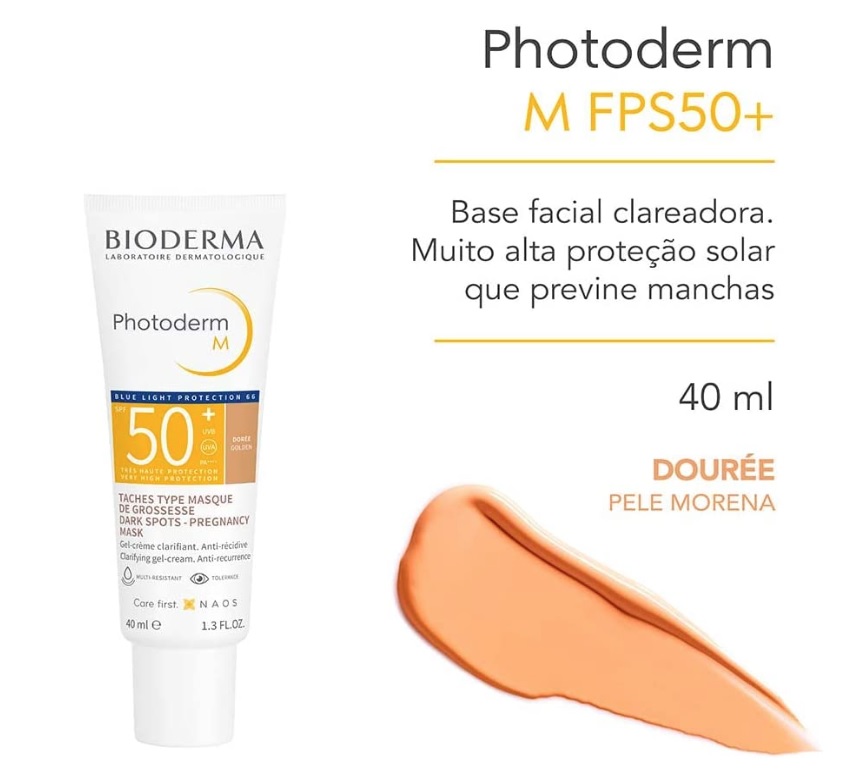 Photoderm M Doree, Fps 50+, Bioderma, 40 Ml, Standard
