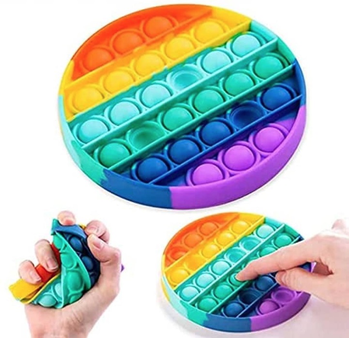 Pop It – Fidget – Anti-Stress – Círculo – Colorido