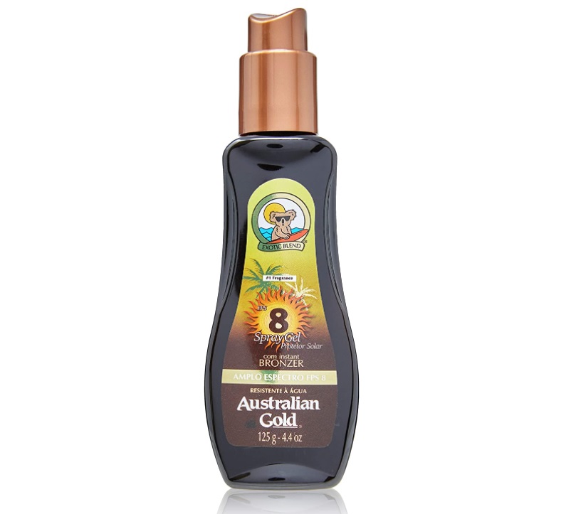 Protetor Solar Fps 8 125ml, Australian Gold