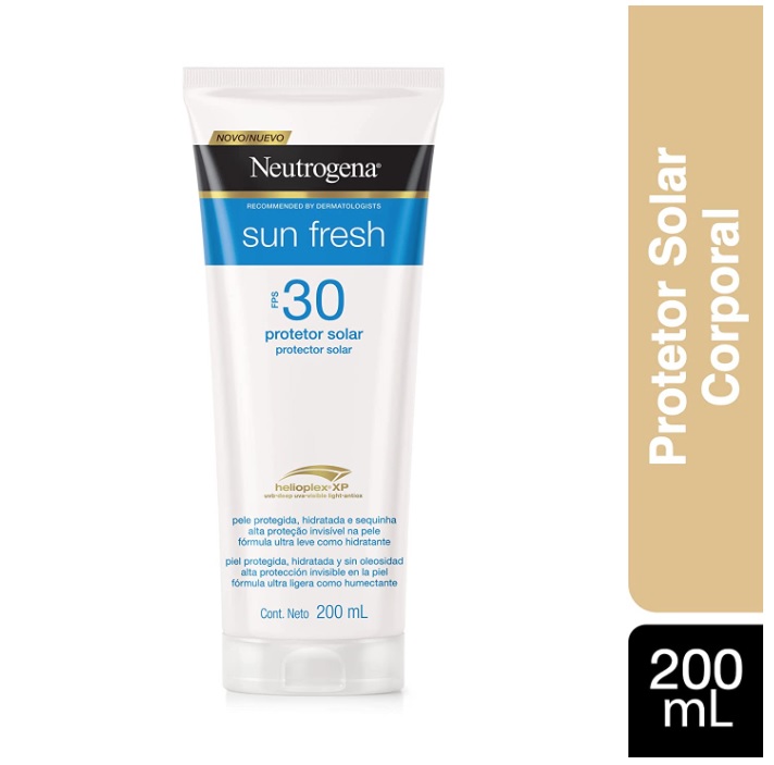 Protetor Solar Sun Fresh Fps 30, Neutrogena, 200 Ml