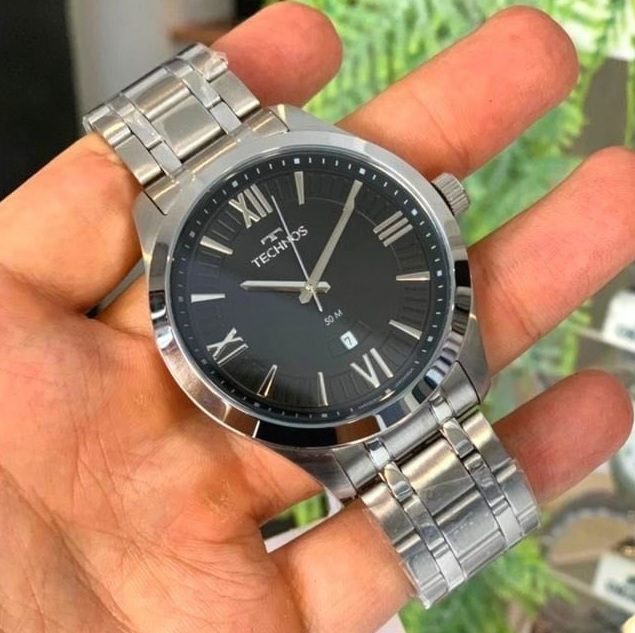 Relógio Technos Masculino Steel Prata – 2115MXMS/1P