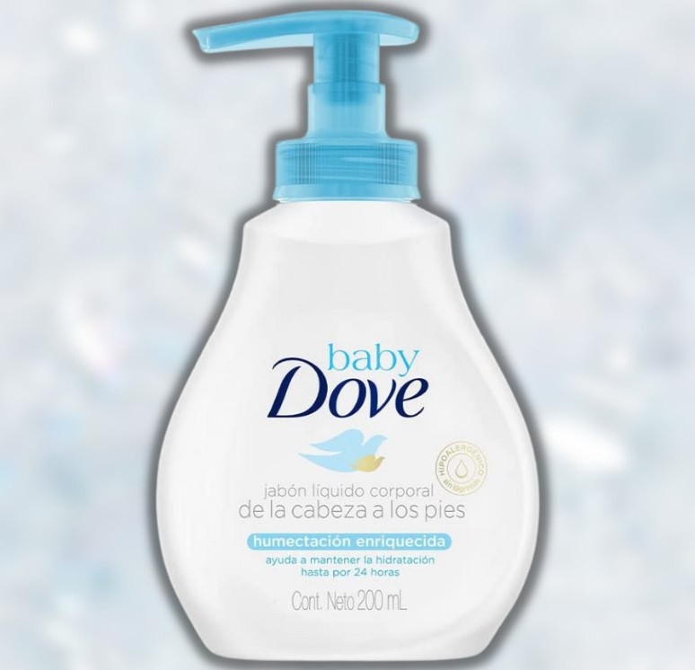 Sabonete Líquido Baby Dove Hidratação Enriquecida 200 ML