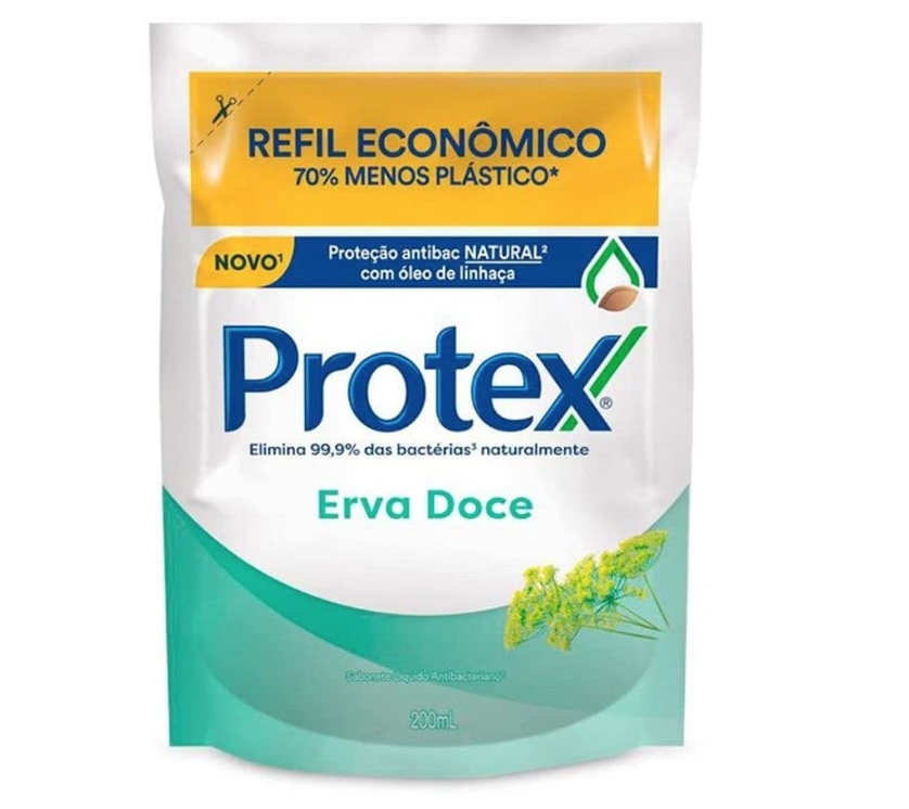 Sabonete Líquido Protex Erva Doce 200Ml Refil