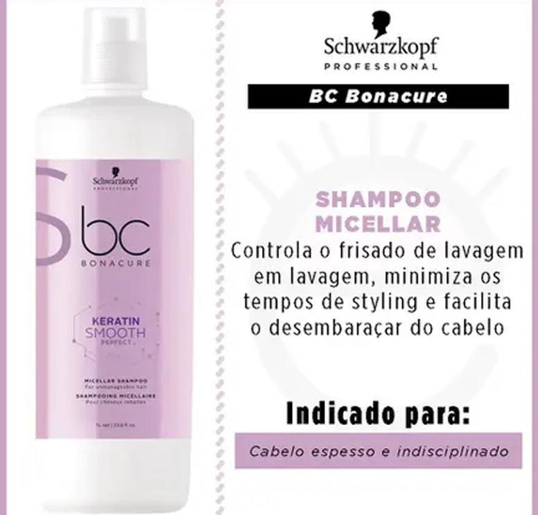 Schwarzkopf BC Keratin Smooth Perfect – Shampoo Micellar – Schwarzkopf Professional