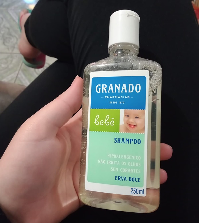 Shampoo Bebê Erva-Doce, Granado, Verde, 250ml