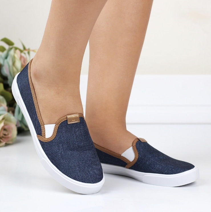 Tênis Slipper, Moleca, Feminino
