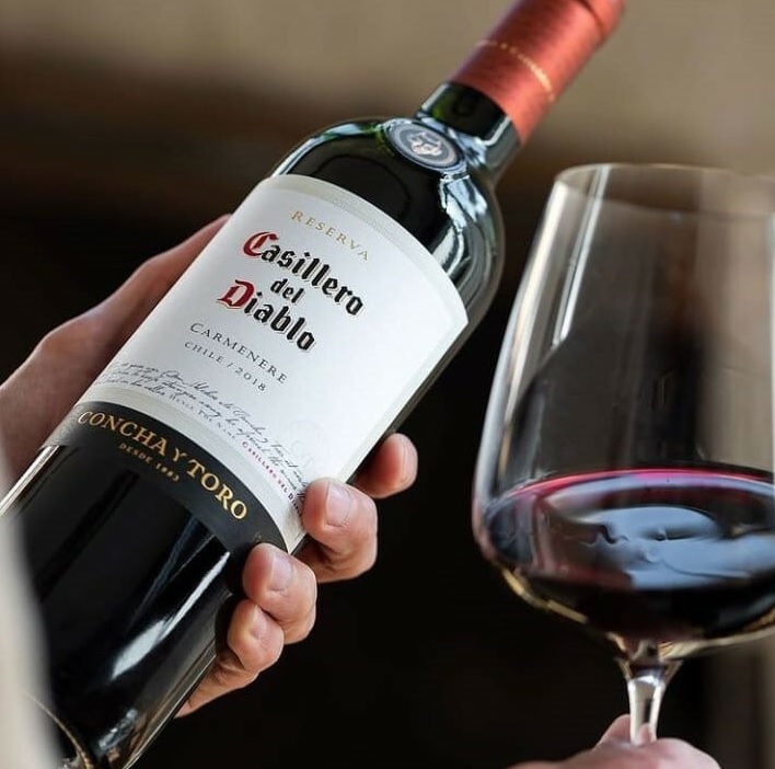 Vinho Chileno Casillero Del Diablo Carmenere 750ml