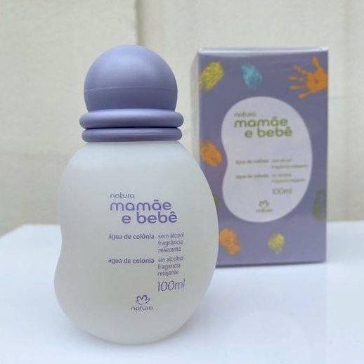 Água de Colônia Relaxante Mamãe e Bebê - 100 ml - WT Promoções