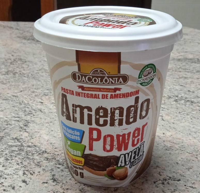 Amendopower Pasta De Amendoim Com Avela E Cacau Zero 450G