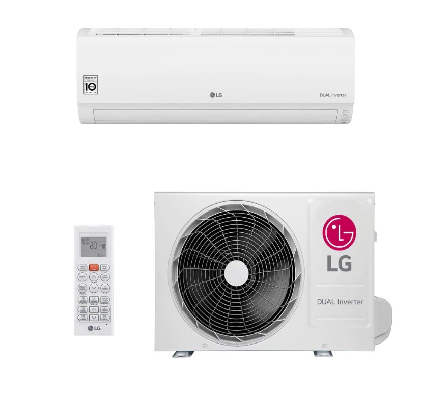 Ar Condicionado Split Hi Wall LG Dual Inverter Compact 12.000 Btus Frio 220v