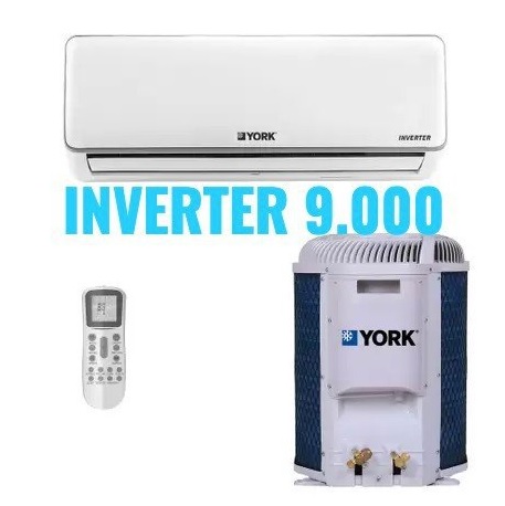 Ar condicionado Split Hi Wall Inverter York 9.000 Btus Frio 220v – Hitachi