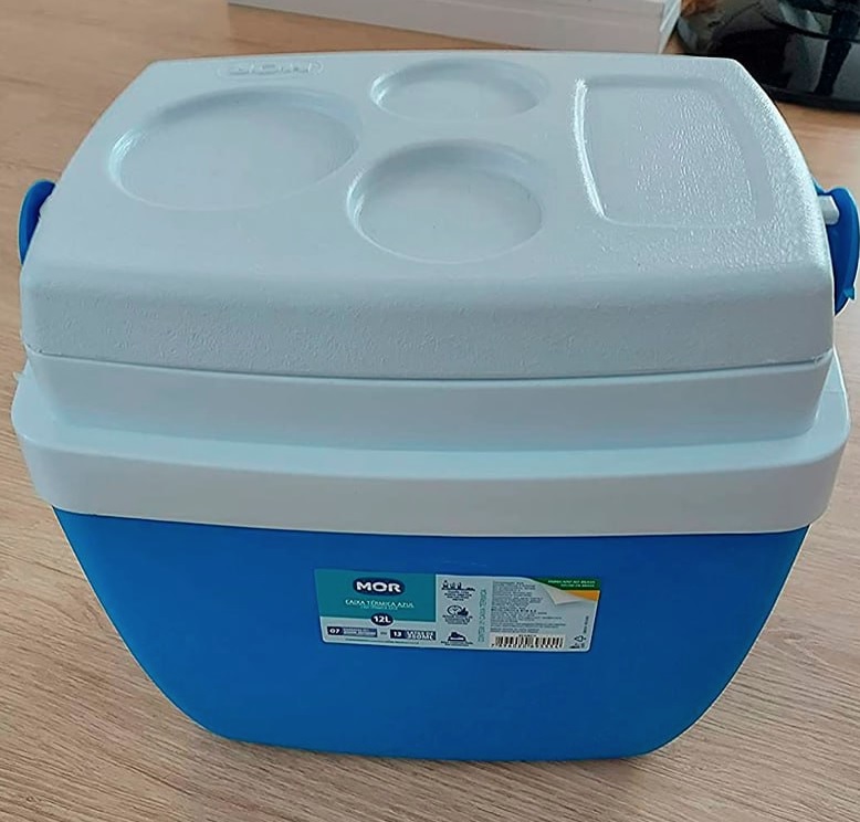 Caixa Térmica 12 Litros Mor Azul