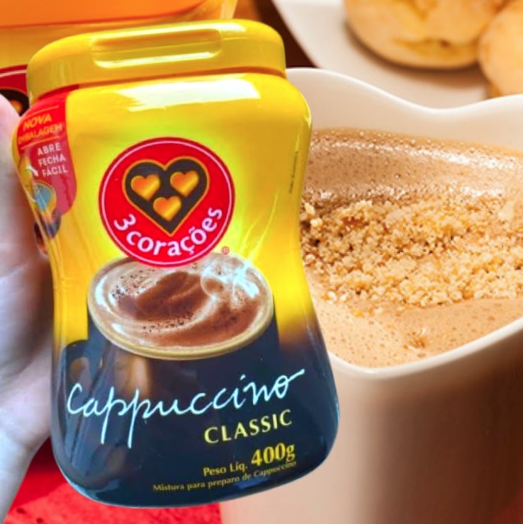 Cappuccino 3Corações Clássico 400G
