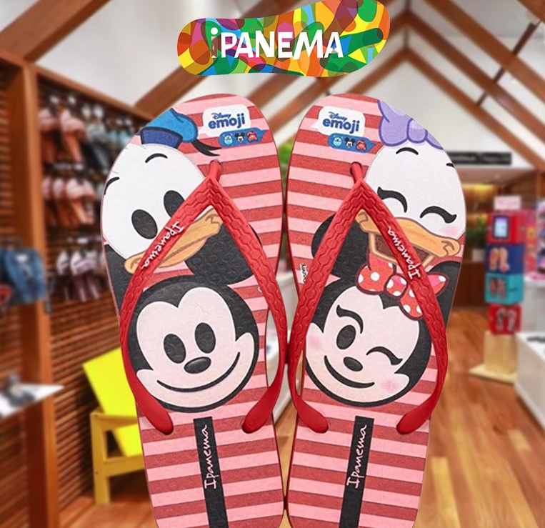 Chinelo IPANEMA DISNEY FRIENDS, Disney, feminino