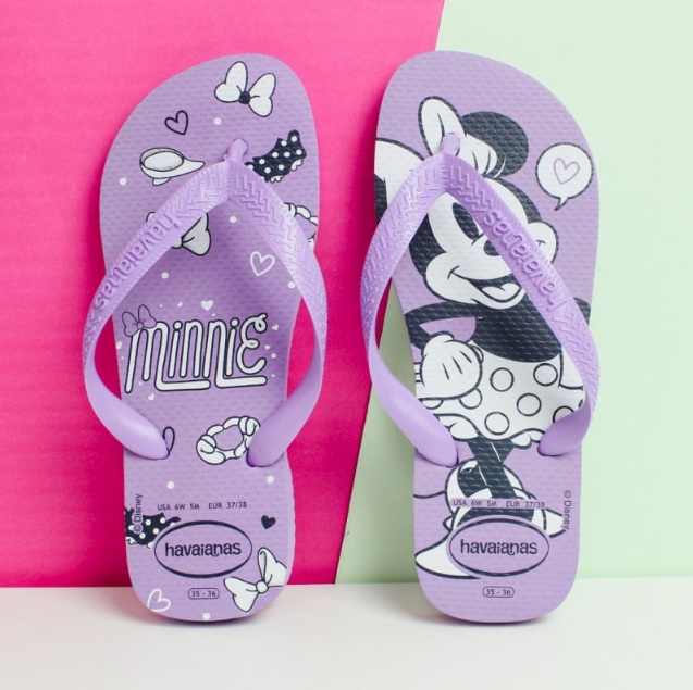 Chinelo Top Disney, Havaianas, Criança Unissex