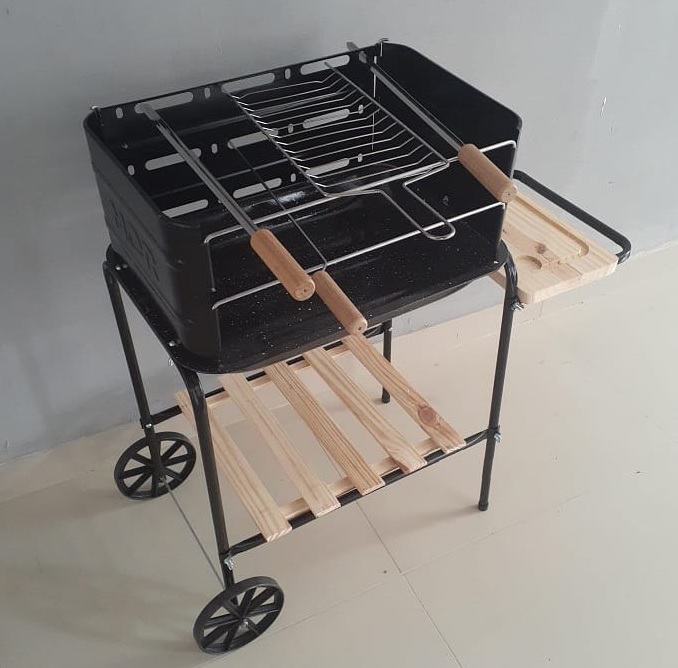 Churrasqueira Califórnia Bacia Esmaltada Mor