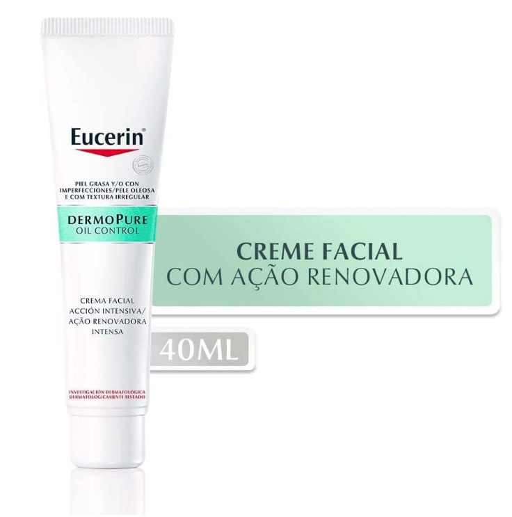 Creme Facial Eucerin – Dermo Pure Oil Control 40ml
