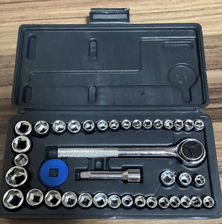 Jogo de Ferramentas, Fertak, Soquete, 40 Peças