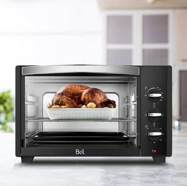 Forno Elétrico Bel Eletrodom 38L 1600W com Função Timer Preto – BEL38D 127V
