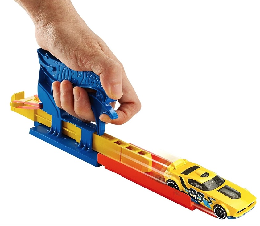 Hot Wheels Hw Lancador Basico Com Carro Mattel – 1 (UM) ITEM SORTIDO SEM OPÇÃO DE ESCOLHA